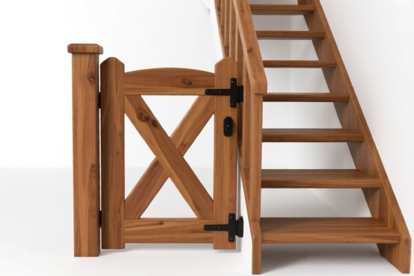 Wooden Stair Gate