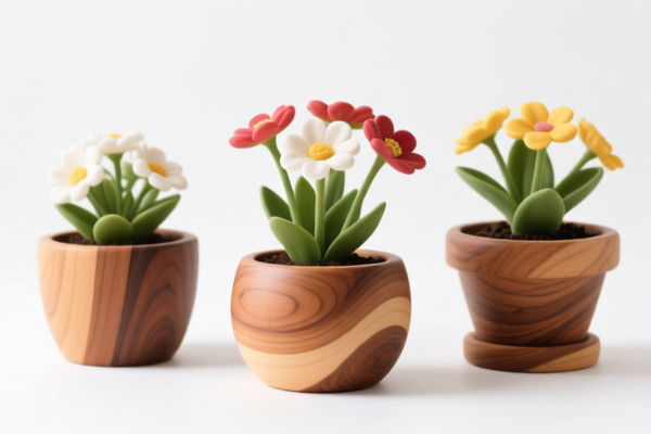 Other wood flower pots