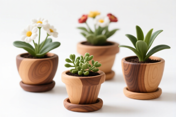 Other wood flower pots