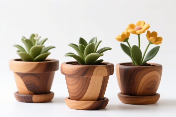 Other wood flower pots