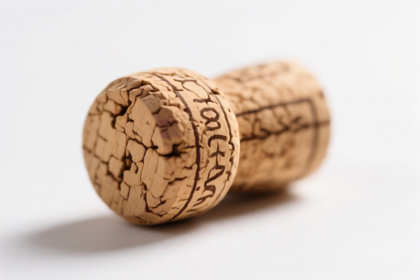 Natural Cork Stoppers for Beverage Bottles