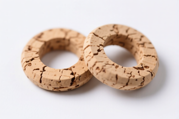 Medical Grade Natural Cork Washers