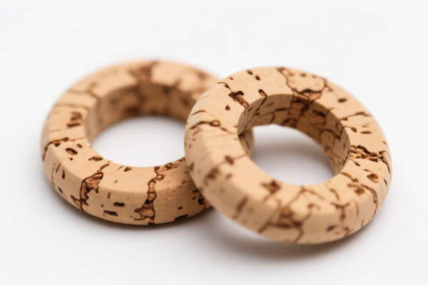 Medical Grade Natural Cork Washers