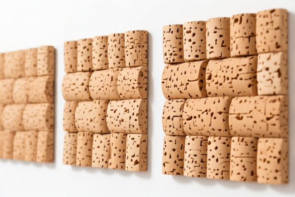 Natural Cork Wall Background Panels