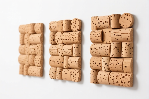 Natural Cork Wall Background Panels