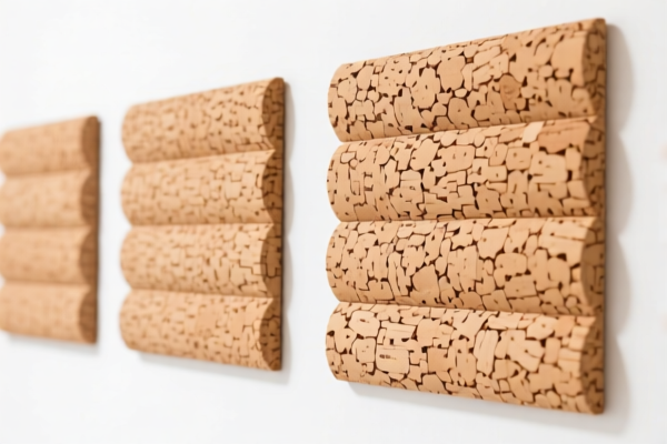 Natural Cork Wall Background Panels