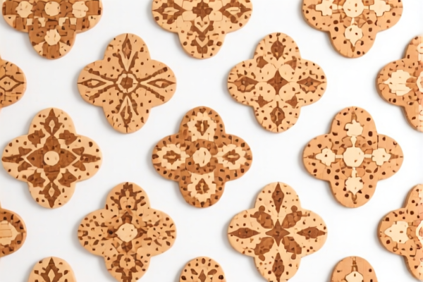 Natural Cork Wallcoverings (Patterned)