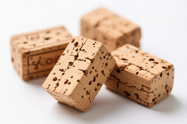 Cork blocks