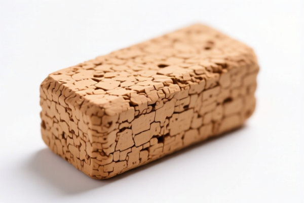 Cork bricks