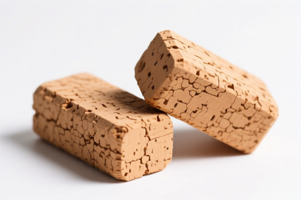 Cork bricks