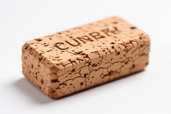 Cork bricks