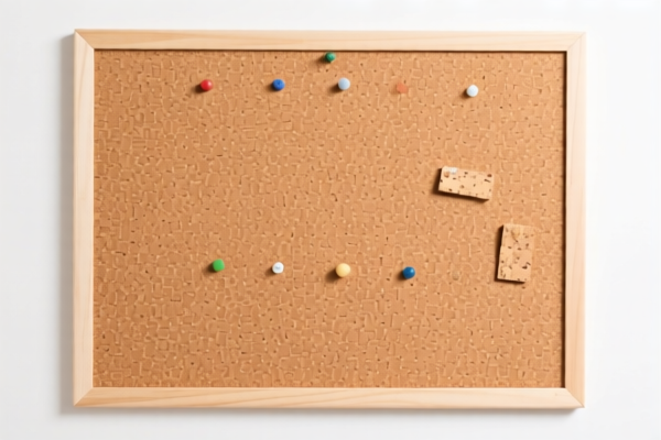Cork bulletin board