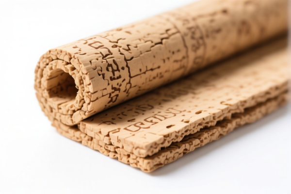 Cork insulation