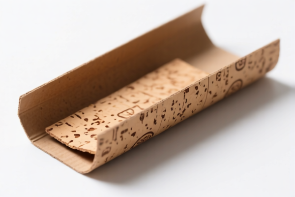 Cork packaging material