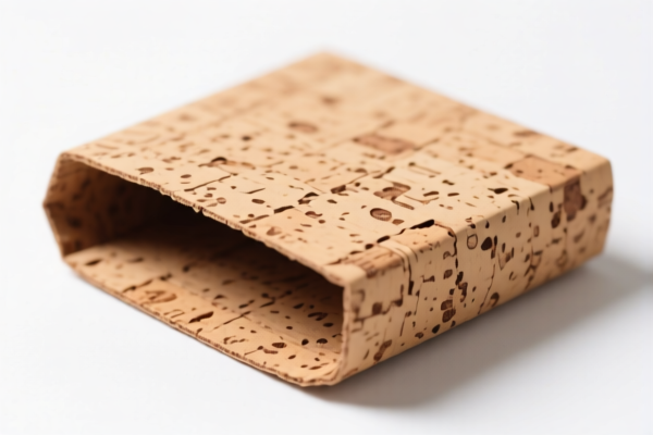 Cork packaging material