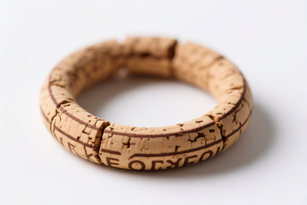 Cork sealing rings