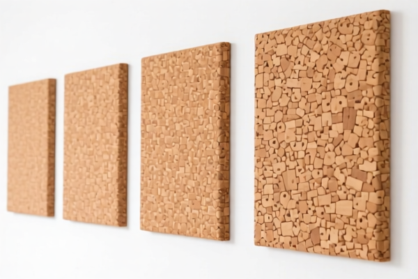 Cork wall panels