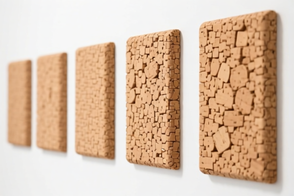 Cork wall panels