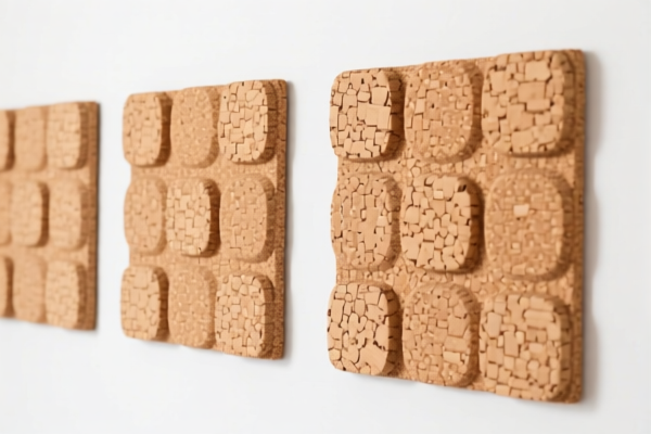 Cork wall panels