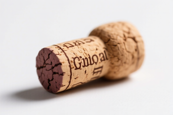 Cork wine stopper