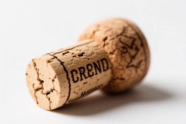 Cork wine stopper