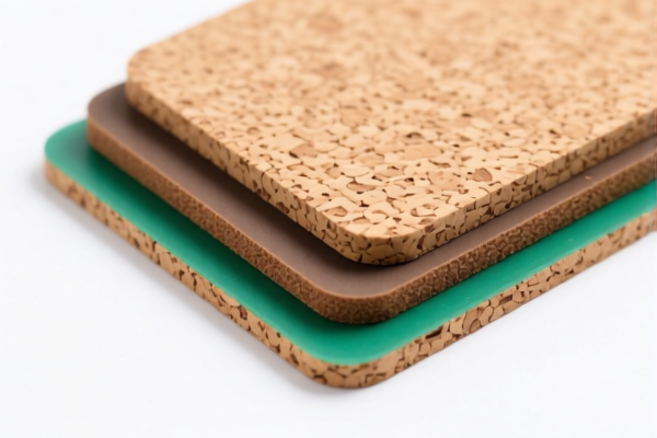 Vulcanized Cork Rubber Boards