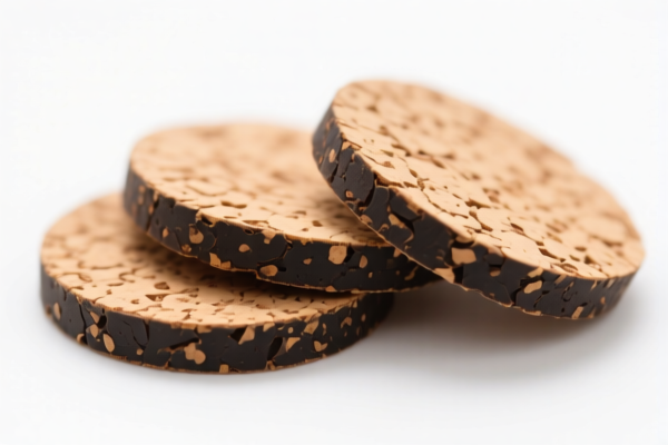 Vulcanized Cork Rubber Slices
