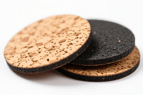 Vulcanized Cork Rubber Slices