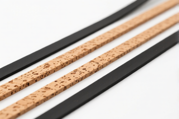 Vulcanized Cork Rubber Strips