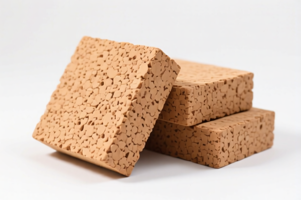 Agglomerated Cork Floor Blocks