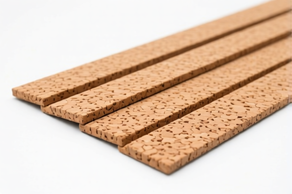 Agglomerated Cork Floor Strips