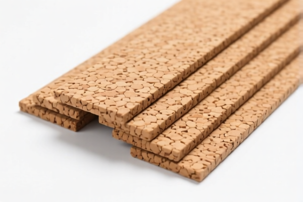 Agglomerated Cork Floor Strips