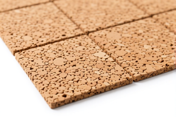 Agglomerated Cork Floor Tiles with Binder
