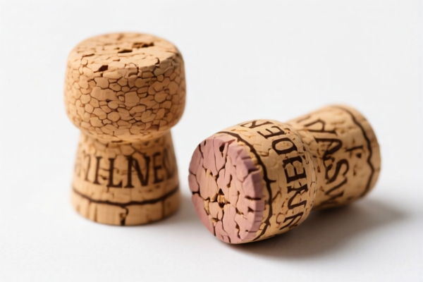 Food grade cork stoppers