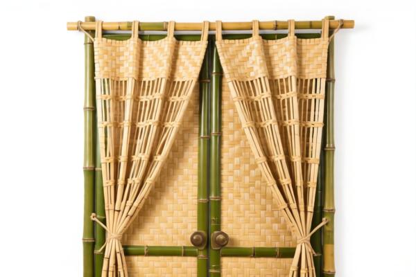 Bamboo woven door curtains