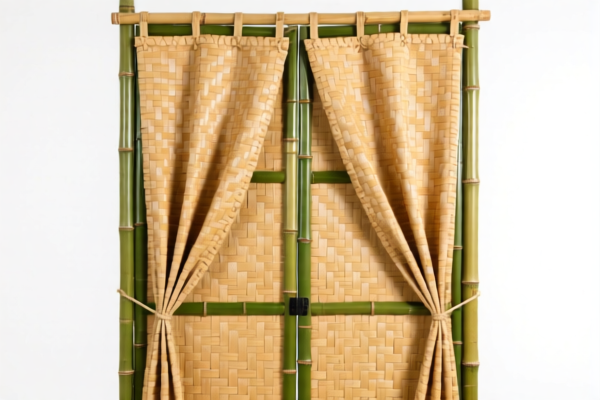 Bamboo woven door curtains