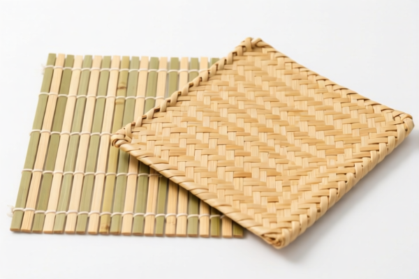 Bamboo woven mats