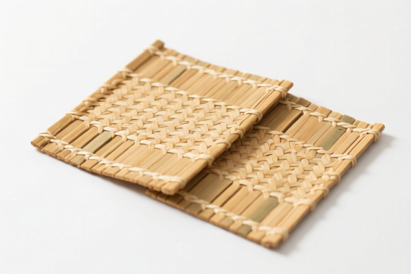 Bamboo woven mats