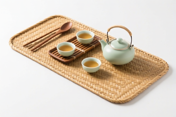Bamboo woven tea table mats