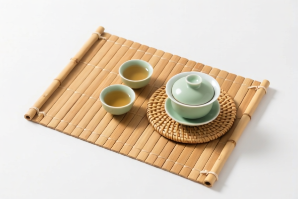 Bamboo woven tea table mats