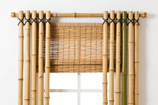 Bamboo woven window curtains