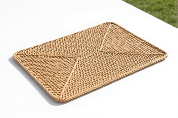 Outdoor Woven Rattan Mat