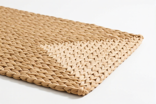 Woven Rattan Rug