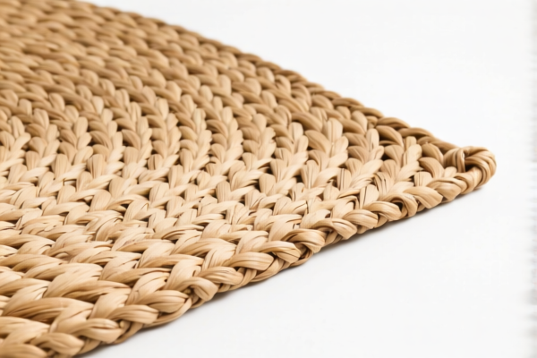 Woven Rattan Rug