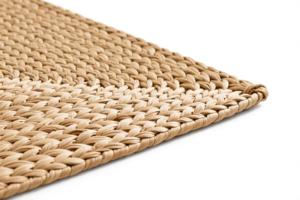 Woven Rattan Rug