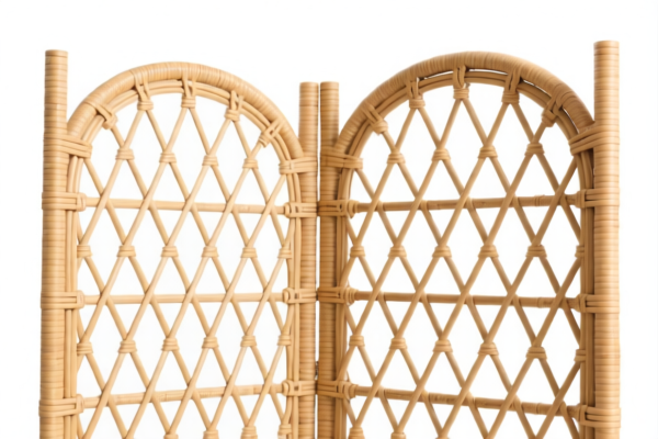 Woven Rattan Screen