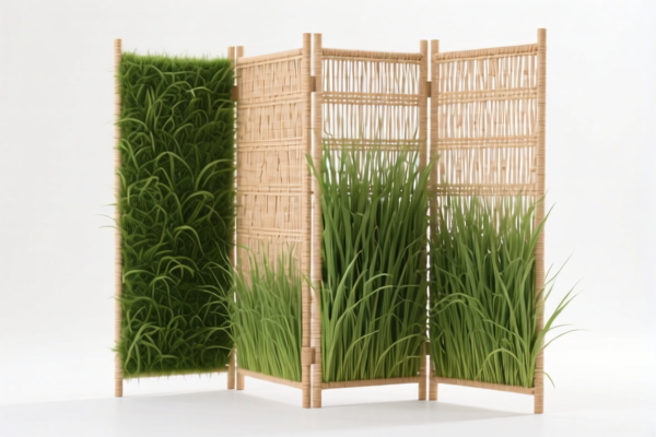 Indoor Natural Grass Woven Screens