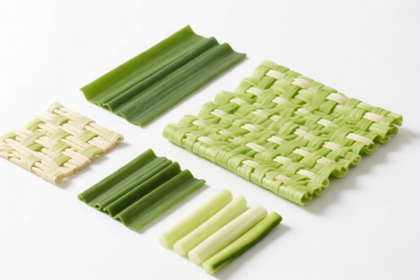 Partly Assembled Vegetable Fiber Mats