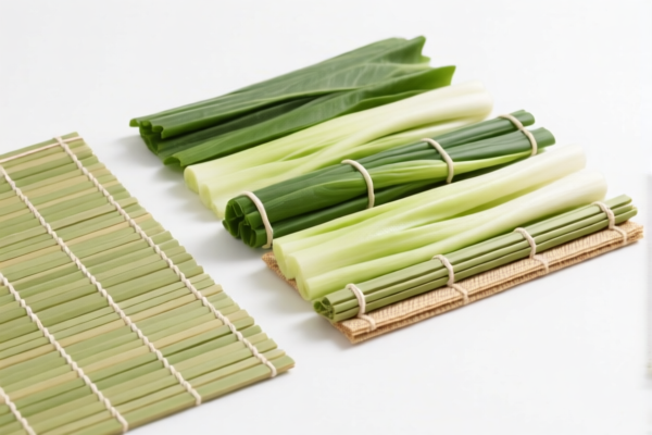 Partly Assembled Vegetable Fiber Mats