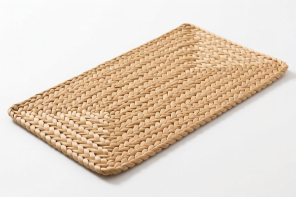 Rectangular Vegetable Fiber Woven Rugs